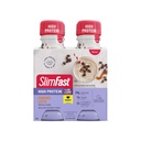 SlimFast Advanced Energy Caramel Latte Shake - Redo att dricka måltidsersättning - 20 g protein, 11 m. oz. flaska, 4 greve (Packaging May Vary)