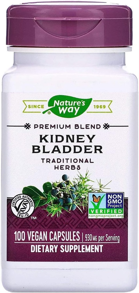 Naturens Way Kidney Bladder, 465 mg per kapsel, 100 caps