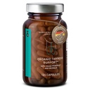 Organisk sköldkörtel Support Tillägg med jod från Sea Kelp Organic och Selen från Mustard Seed Extract - 120 kapslar - Naturlig sköldkörtel Supplement för män och kvinnor - Vegan och Gluten Free