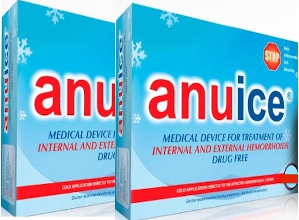 Farväl Hemorrojder Medicinsk Enhet För Att Behandla Interna Och Externa Hemorrojder Utan De Dramatiska Effekterna Av Kirurgi. Förpackning med 2