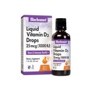 BlueBonnet Vitamin D3 1000 IE 25mcg Strong Bones & Immune Support Supplement - Liquid Vitamins för kvinnor och män - Lanolin VIT D Drops med MCT Oil - Non-GMO, Vegetarian - Citrus Flavor - 1 Fl Oz