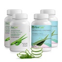 AloeCure Organic Aloe Vera Capsules Pack - 4 Stycken - 2 x Aloe Vera Capsules, 2 x Probiotics + Enzymer