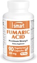 Supersmart - Fumaric Acid 500mg per dag (Maximum Styrka) - Naturtillskott | Non-GMO & Gluten Free - 90 Vegetariska kapslar