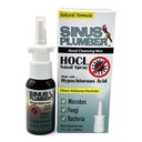 Sinus Plumber Antimicrobial Nasal Spray tar bort bakterier med elektrolyserat vatten och hypokloriskt syra