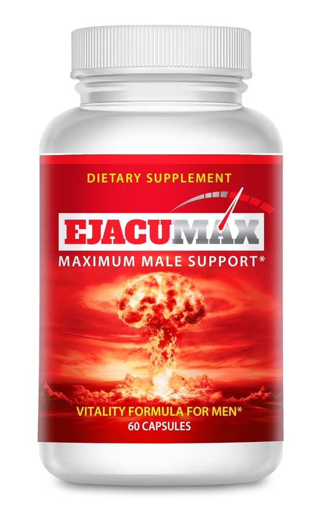 Ejacumax Vitality- Prenatal Vitaminer för Men- fertilitet Formel - Manliga spermier Volym Enhancer- Hög Potens Spermier Räkna Främjande Formulering - All Naturlig och Effektiv - 60 kapslar