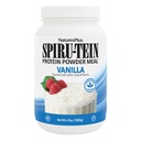 NaturesPlus SPIRU-TEIN, Vanilla - 4 lbs - Plant-Based Protein Shake - Non-GMO, Vegetarian, Gluten Free - 60 portioner