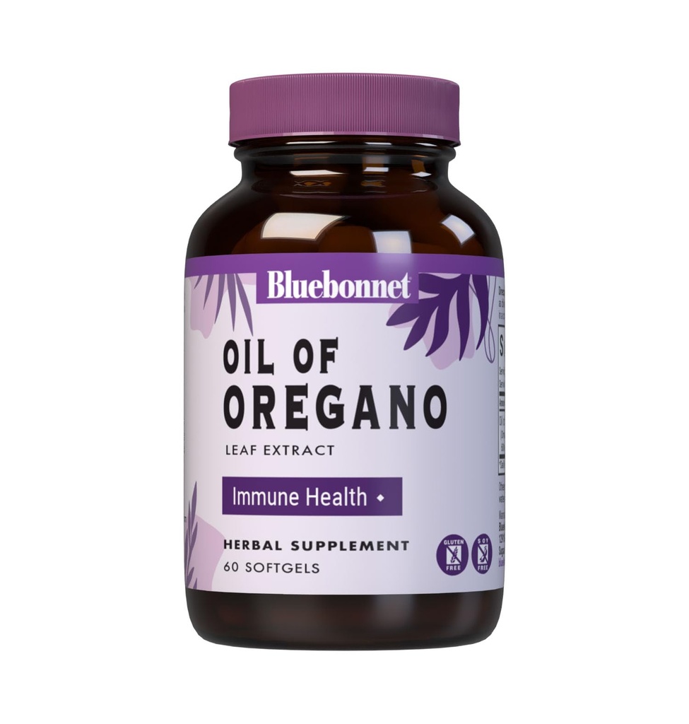 Bluebonnet Nutrition Oil från Oregano Leaf Extract, 60 Count