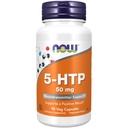 NOW Foods Supplements, 5-HTP (5-hydroxytryptophan) 50 mg, Neurotransmittor Support*, 90 Veg Capsules