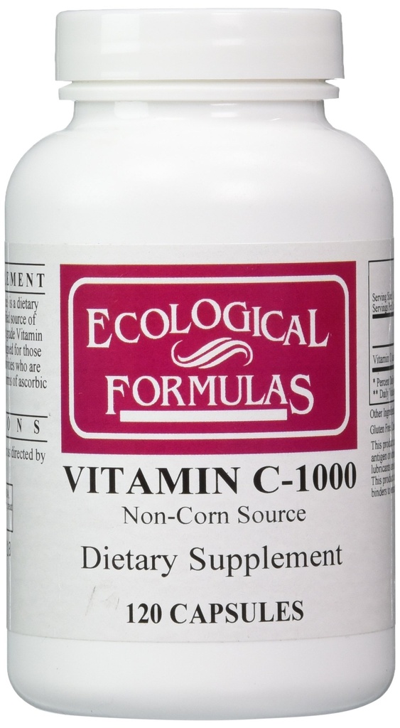 Kardiovaskulär forskning Vitamin C-1000 kapslar, 120 greve