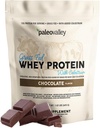 Paleovalley 100% Grassfed Whey Protein Powder med Colostrum, 13g Protein, Choklad, Muscle Building, Immune Support, Gut Health