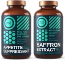 WILD FUEL Appetite Suppressant och Saffron Extract Capsules Bundle