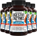 FarmHaven Digestive Enzymes med 18 Probiotics & Herbs | Papaya, Bromelain, Protease & More for Lactose Absorption & Better Digestion | Hjälper Bloating, Gas, Förstoppning | Vegetariska, 300 kapslar