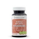 Hirsu Secret 60 Capsules, 1000 mg, Saw Palmetto, Black Cohosh, Vitex, Spearmint, Lavender, Green Tea. Unwanted Face & Body Hair (60 kapslar)
