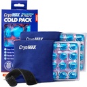 CryoMAX Cold Pack, Reusable, 8 Hour Cold Therapy Ice Pack, Small, 6 "x 6" (Pack of 2)