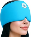 ICEWRAPS Migraine Cold Cap | Form-Fitting Migraine Relief Cap | Headache Relief Cap med 360° Head Coverage | Migraine Relief Products | Sinus Relief | Cold Therapy Headache Cap | Migraine Mask