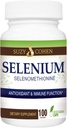 Suzy Cohen Selen Supplement 200 mcg, Maintain Healthy Heart, Immune System, Support Thyroid, Prostrate Function, Yeast Free Chelated Tummy Friendly Amino Acid, Highly Bioavailable, 100 Veg Capsule