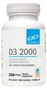 XYMOGEN D3 2000 - Biotillgänglig vitamin D3 2000 IE (50 mcg) - High Potency Vitamin D Supplement för att stödja immunhälsa, ben + hjärthälsa (240 Softgels)