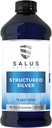 Strukturerad Silver Liquid - Daglig Immun Support Tillägg med 15 ppm Avancerad Strukturerad Silver Teknik - Allt Naturligt med Inga Tillsatser - 16 Ounce Bottle