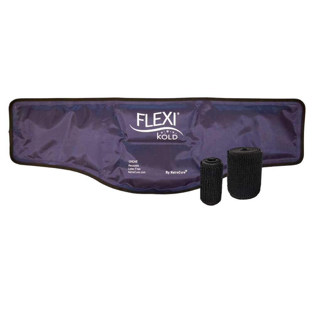 FlexiKold Neck Gel Cold Pack med remmar