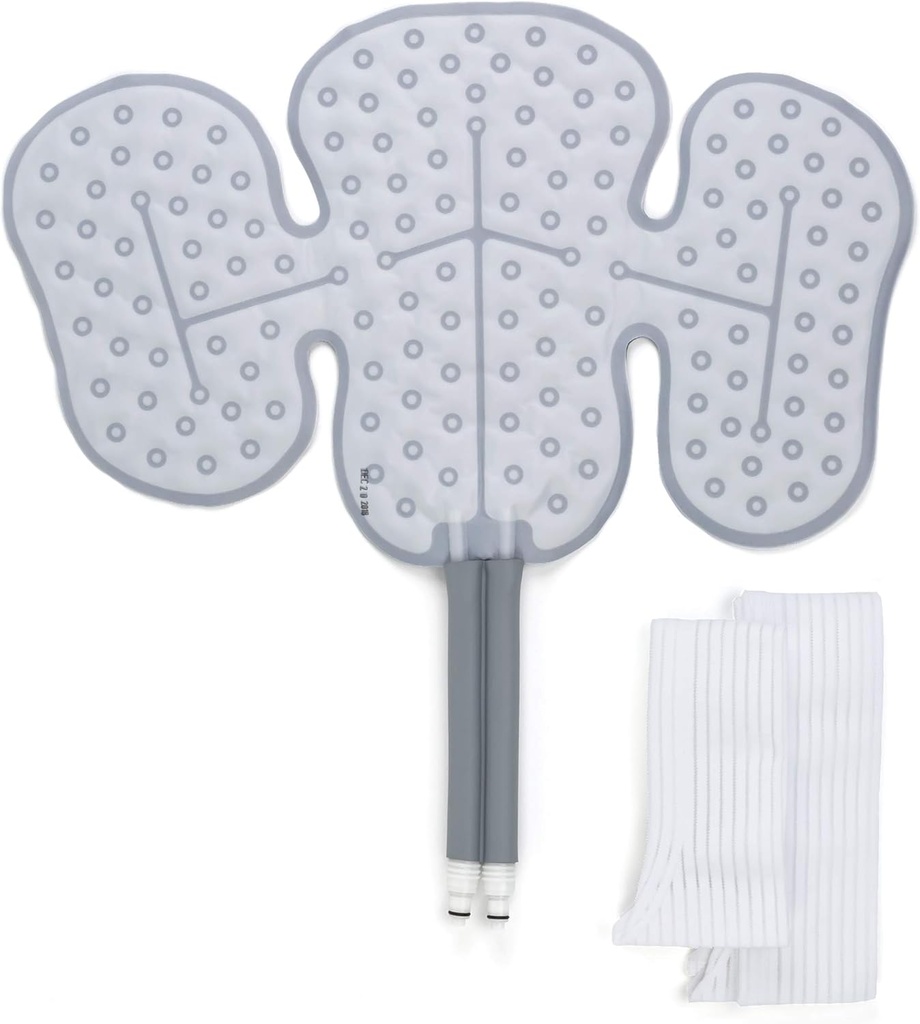 Ossur Cold Rush Therapy Hip Pad | Bästa Ice Pack för kirurgi | Fungerar med Ice Machine för Hip efter kirurgi | Inkluderar Hose Connectors & Elastic Straps (vänster)