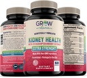 öka vitamin Premium Kidney Cleanse Supplement - Kraftfull njurstöd Formel med Cranberry Extract hjälper till att stödja hälsosamma njurar och urinvägsstöd - 60 vegetariska kapslar