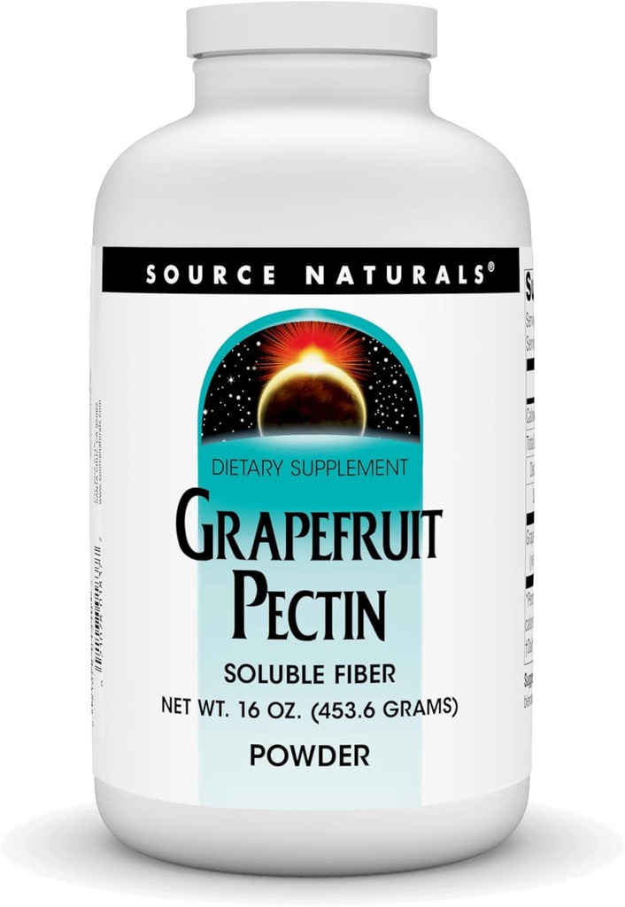 Källa Naturals Grapefrukt Pectin, Soluble Fiber - Kosttillskott - 16 oz Pulver