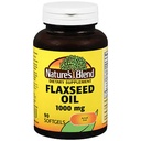 Naturens Blend Flaxseed Oil 1000mg Gelcaps 90 Ct