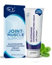Dr T Glucosamine Chondroitin Cream - Premium Formel med MSM och Collagen för gemensamt och muskelbesvär - Upprätthåller gemensam styrka, flexibilitet och muskelmobilitet - 4,23 oz / 120g (1 Pack)