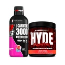 PROSUPPS L-Carnitine 3000 Stimulant Free Liquid Shots (Berry) och Mr Hyde Signature Series Pre-Workout Energy Powdered Drink (Fruit Punch) Bundle