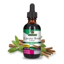 Naturens svar Licorice Root Supplement 2000 mg 2oz Low-Alcohol Extract | Stöder Digestion | Främjar andningsfunktion | Natural Detox | Single Count