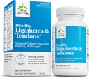 Terry Naturally Healthy Ligaments & Tendons - Dietary Supplement for Connective Tissue & Joint Lubrication Support - Non-GMO Formula to Aid Ligament & Muscle Health - 60 Capsules