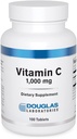 Douglas Laboratories Vitamin C | Vattenlösliga antioxidanttillskott för att stödja immunfunktion och normal sårläkning * | 100 tabletter