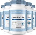 rize labs - Quietum Plus Tinnitus Relief Capsules Supplement, Advanced Formula Reduce Ear Ringinging, piller för att stödja hörselfunktion (300 kapslar)