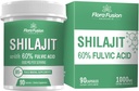 SHILAJIT Capsules 1000mg – Himalayan Shilajit with Fulvic Acid - Shilajit Supplement with Herbal Extracts - Shilajit Supplement Capsules- Shilajit for Men & Women – 90 Capsules