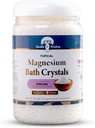 Hälsa och visdom Magnesium Bath Crystals - Bath Salts med hög koncentration och förbättrad absorption för muskel och gemensam lättnad - Döda havet Källa - Unscented - 1,75 lbs - Upp till 14 Användningar