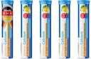 T&D German Calcium 500 mg - 100 Vegan Drink Effervescent Tablets - Lemon Lime Flavor - Tillverkad i Tyskland