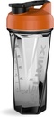 HELIMIX 2.0 Vortex Blender Shaker Bottle Holds upp till 28oz | No Blending Ball or Whisk | USA Made | Portable Pre Workout Whey Protein Drink Shaker Cup | Mixes Cocktails Smoothies Shakes | Top Rack Safe