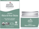 Earth Mama Organic Skin & Scar Balm |C-Section Recovery Skin Care, Graviditet Stretch Mark Scar Cream med Organic Jojoba Oil, Tamanu Oil & Gotu Kola