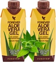 Forever Living Aloe Vera Gel® Minis (330mL/11.15oz) 99.7% Pure Inner Leaf Aloe Vera Gel, Inga tillsatta konserveringsmedel. Glutenfri (Pack of 2)