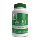 Health Thru Nutrition Vitamin-C 500mg som PureWay-C 60 Vegecaps Superior Absorption | Hälsosam immunfunktion och Collagen Support | 3rd Party Tested | Vegan, icke-GMO och Gluten Free