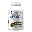 ANDREW LESSMAN Essential Omega-3 Orange - 180 Softgels - Ultra-Pure, High Potency Omega-3 Oils. High DHA, No Stomach Upset, No Contaminants, No Mercury. Small Easy to Swallow Softgels