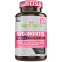 Kaibro Nutra Myo-Inositol Supplement, Myo-Inositol & D-Chiro Inositol 40:1 Ratio, Hormon Balance & Ovarian Support för kvinnor med vitamin B8, 2050mg, Vegan, Non-GMO Capsules 120 Count
