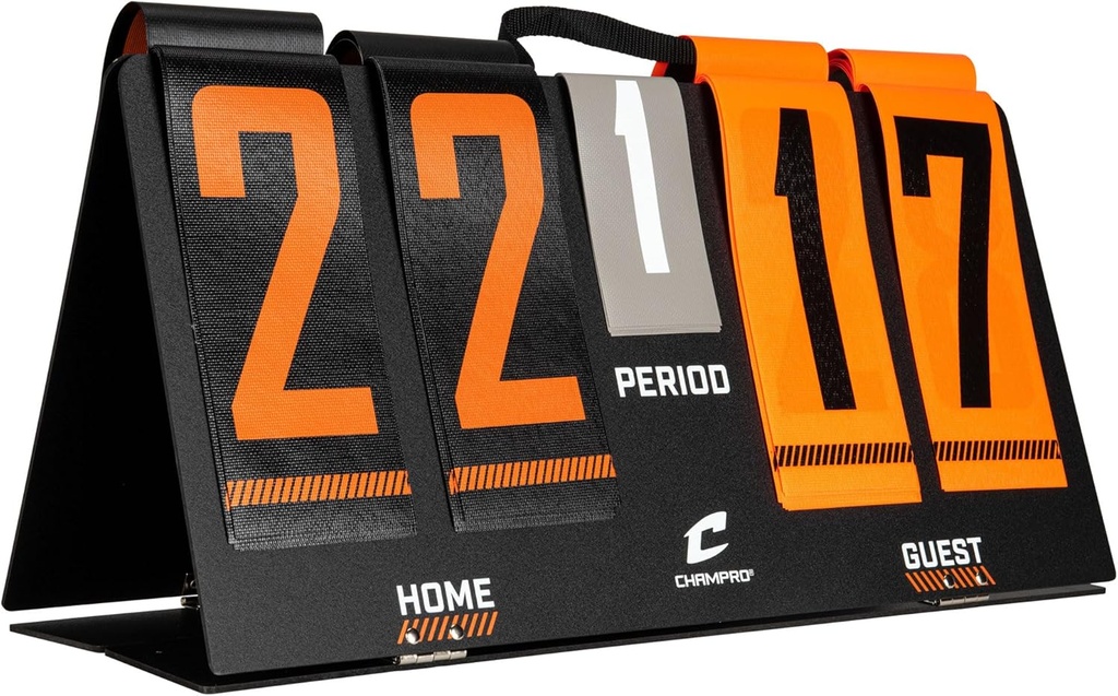 CHAMPRODeluxe Flip-a-Score Scoreboard (Points, perioder, spel)