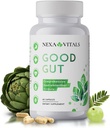 Good Gut - Digestion Supporting Herbs to Restore Gut Health - Promote Healthy Bowel Movements, Reduce Bloating & Boost GI Motility w / Triphala & Artichoke Extract - 60 kapslar