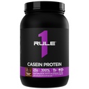 Regel 1 Casein Protein - 25g Protein och 11g EAA Per Serving från långsam frisättning Micellar Casein för övernattning och hållbar leverans mellan måltider (2 pund *, Chocolate Fudge)