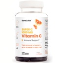 Time Release Vitamin C 1000 mg + Vitamin D3 1000 IE + Zink 30 mg | Immun Support & Collagen Boost | Non-GMO, All-Day Antioxidant | 120 tabletter Super C