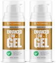 Förbättrad formel - Låg T Support Gel - T Booster för män - Muscle Recovery, Energy Booster, Healthy Aging - Nu med vitaminer D3, K2, B6 och L-arginin