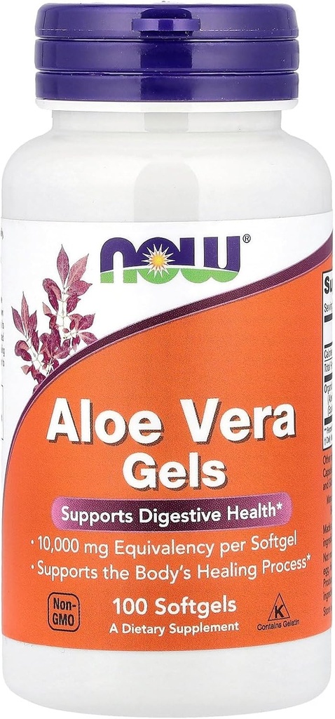 Nu livsmedel Aloe Vera 10 000 Gels 100 Sgels