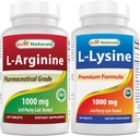 Bästa Naturals Arginine Lysine Combo
