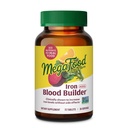 MegaFood Blood Builder Iron Supplement för kvinnor och män - Öka järnnivåer utan biverkningar - Combats Fatigue - Vitamin B12, Folic Acid & Vitamin C - Vegan - 72 Mini tabletter (36 portioner)